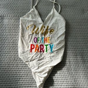 Show Me Your Mumu wife of the party swimsuit. Size M. Worn once